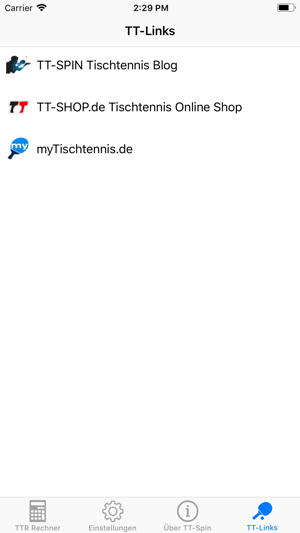 TT-SPIN TTR Rechner(圖5)-速報App