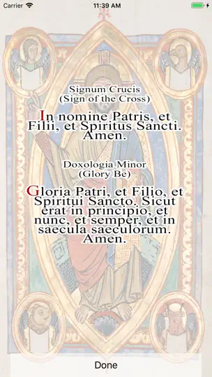 Скриншот Latin Prayers на iPhone 4