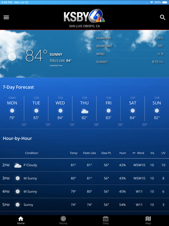 Screenshot #4 pour KSBY Microclimate Weather