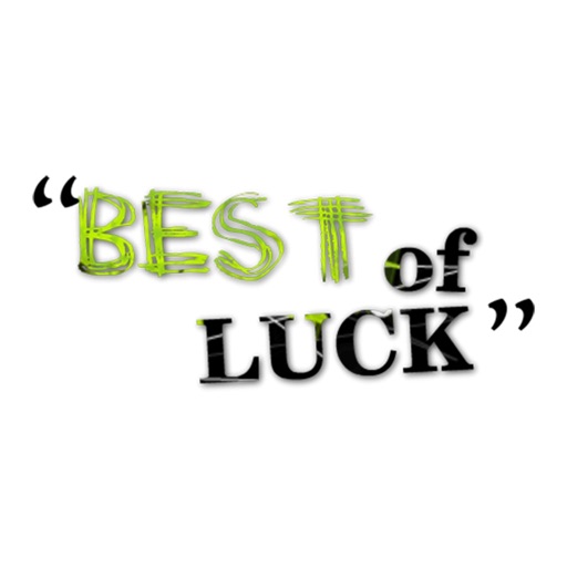 Best Of Luck Stickers 2018 icon