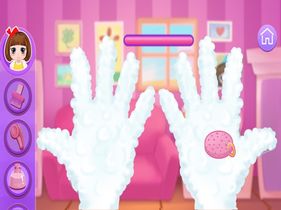 Bella's hand care salon game iPad screenshot 4 - Entertainment app