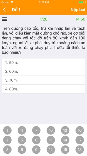 Ôn thi giấy phép lái xe 2019