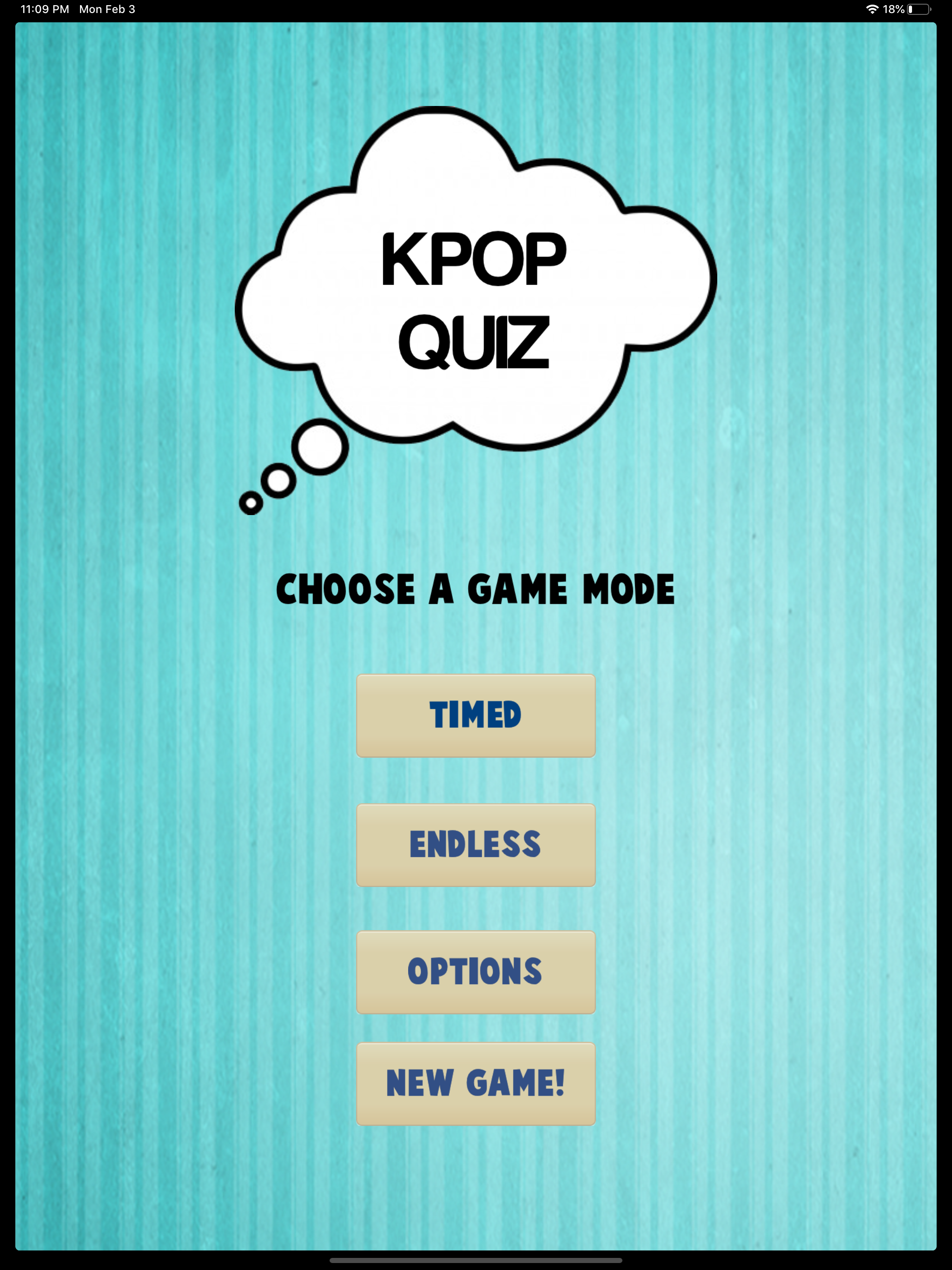 Kpop Quiz (K-pop Game)