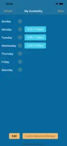 Availabird Scheduler screenshot #6 for iPhone