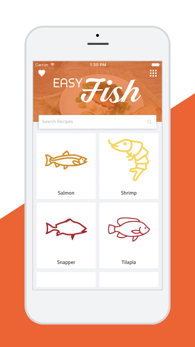 Screenshot #1 pour Easy Fish - Healthy sea foods