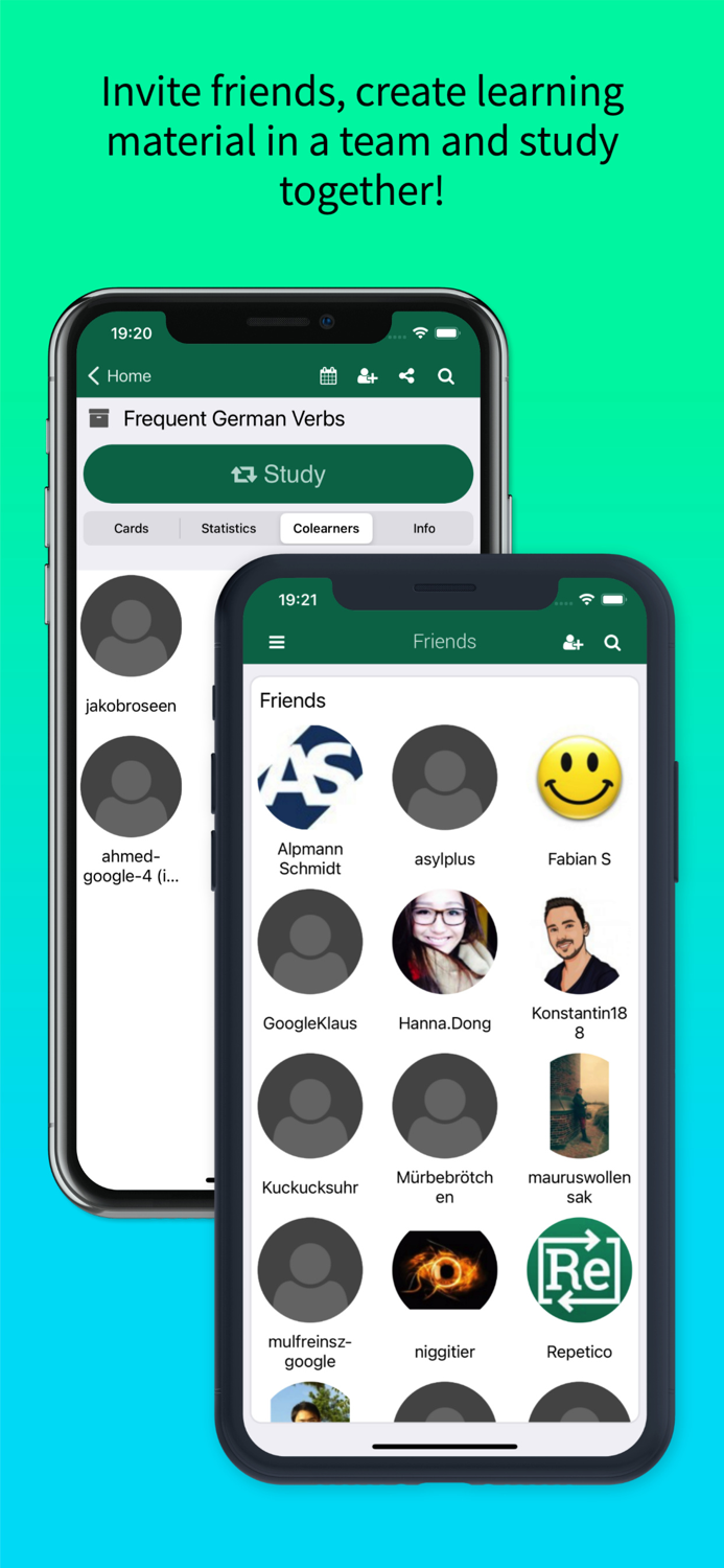 Repetico - Study flashcards