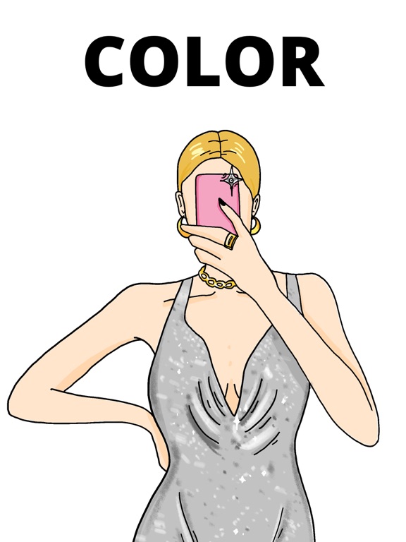 Screenshot #5 pour Fashion Coloring