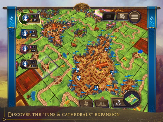 Carcassonne – Tiles & Tactics iPad app afbeelding 5