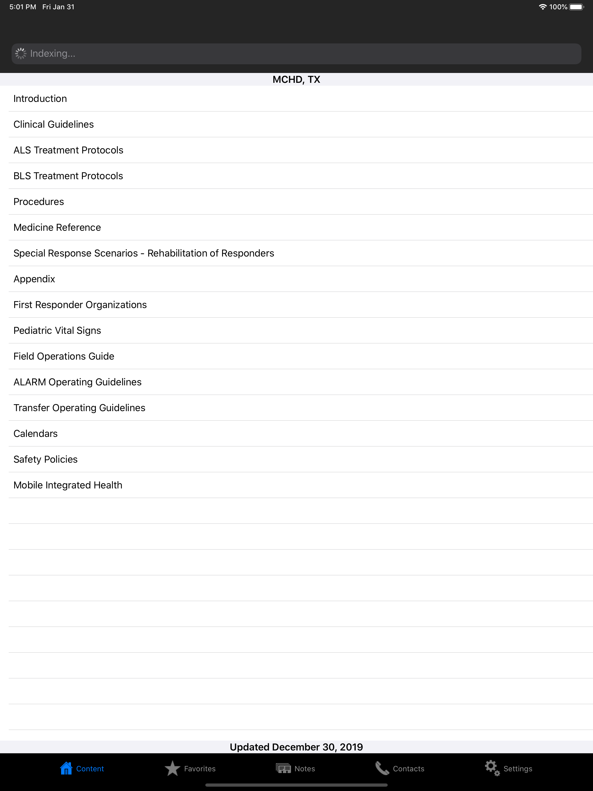 MCHD EMS Clinical Guidelines
