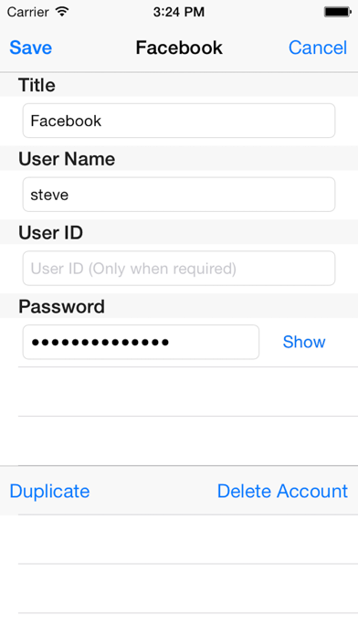 Scan2Login Screenshot