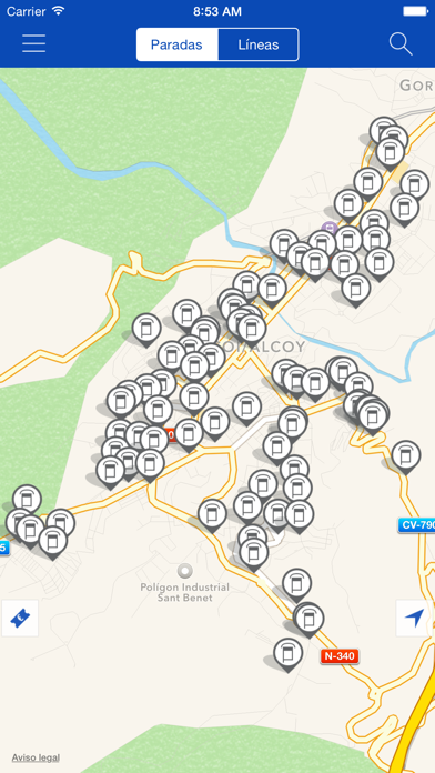 Alcoi Bus Screenshot 2 - AppWisp.com Alcoi Bus Screenshot 2 - AppWisp.com