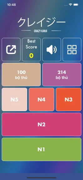 Game screenshot Crazy Kanji apk