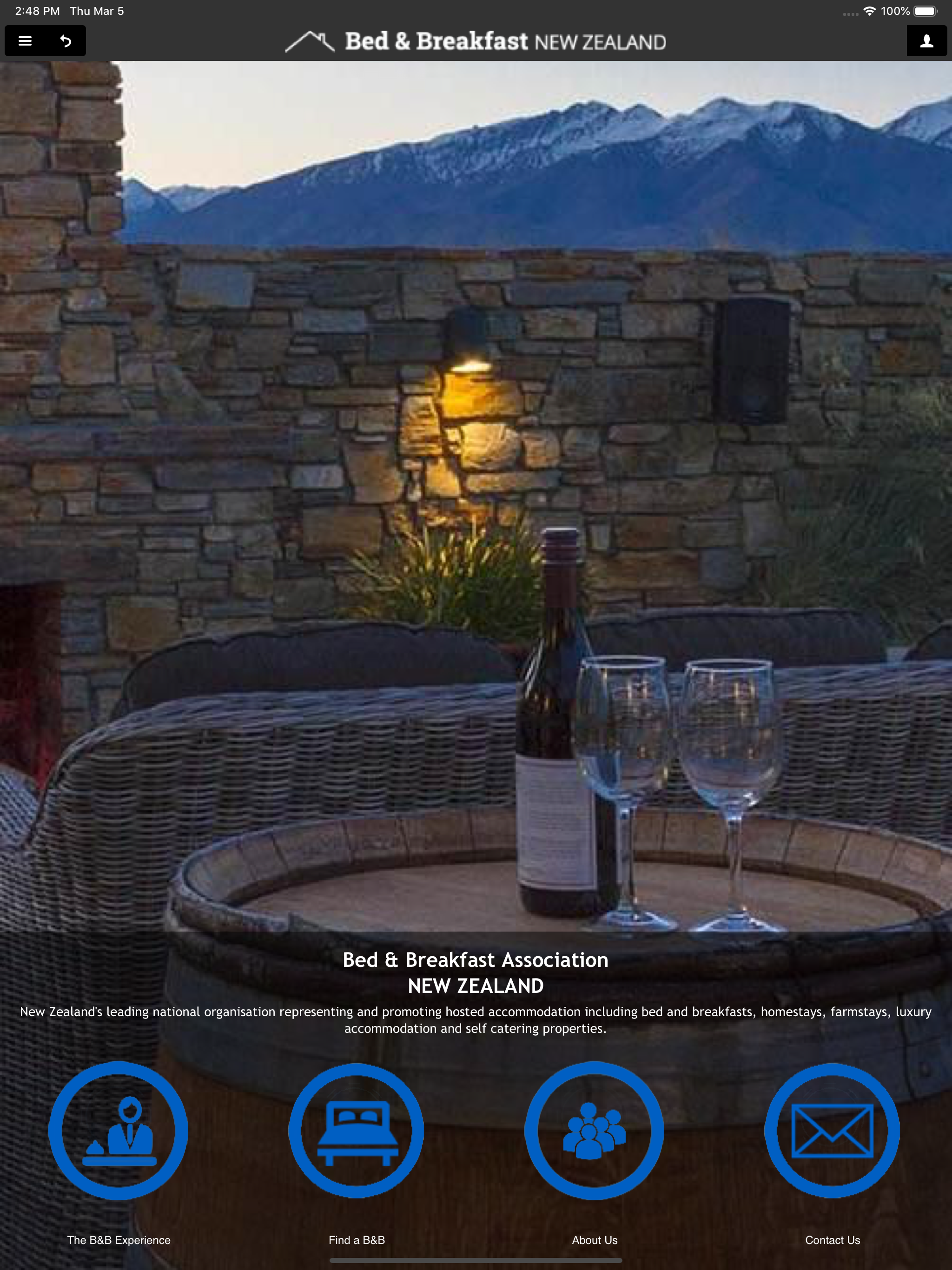 Bed & Breakfast Association NZ