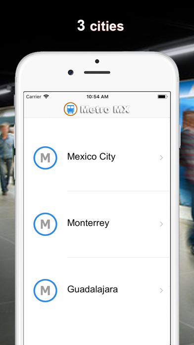 Screenshot #1 pour Metro MX - Mexico y Monterrey