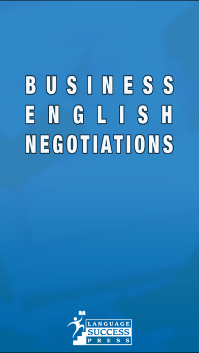 Business English Negotiations Screenshot