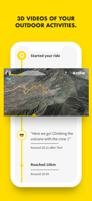 ‎Relive: Run, Ride, Hike & Walk Screenshot