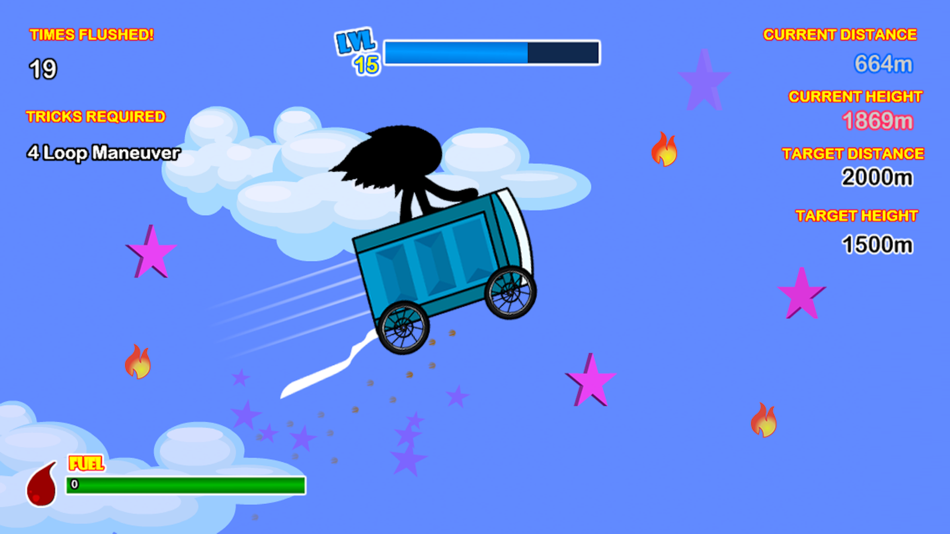 #1. Potty Launch 3:Into Space (iOS) Podle: 丽琼 童