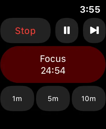 Distractionless Focus Timer