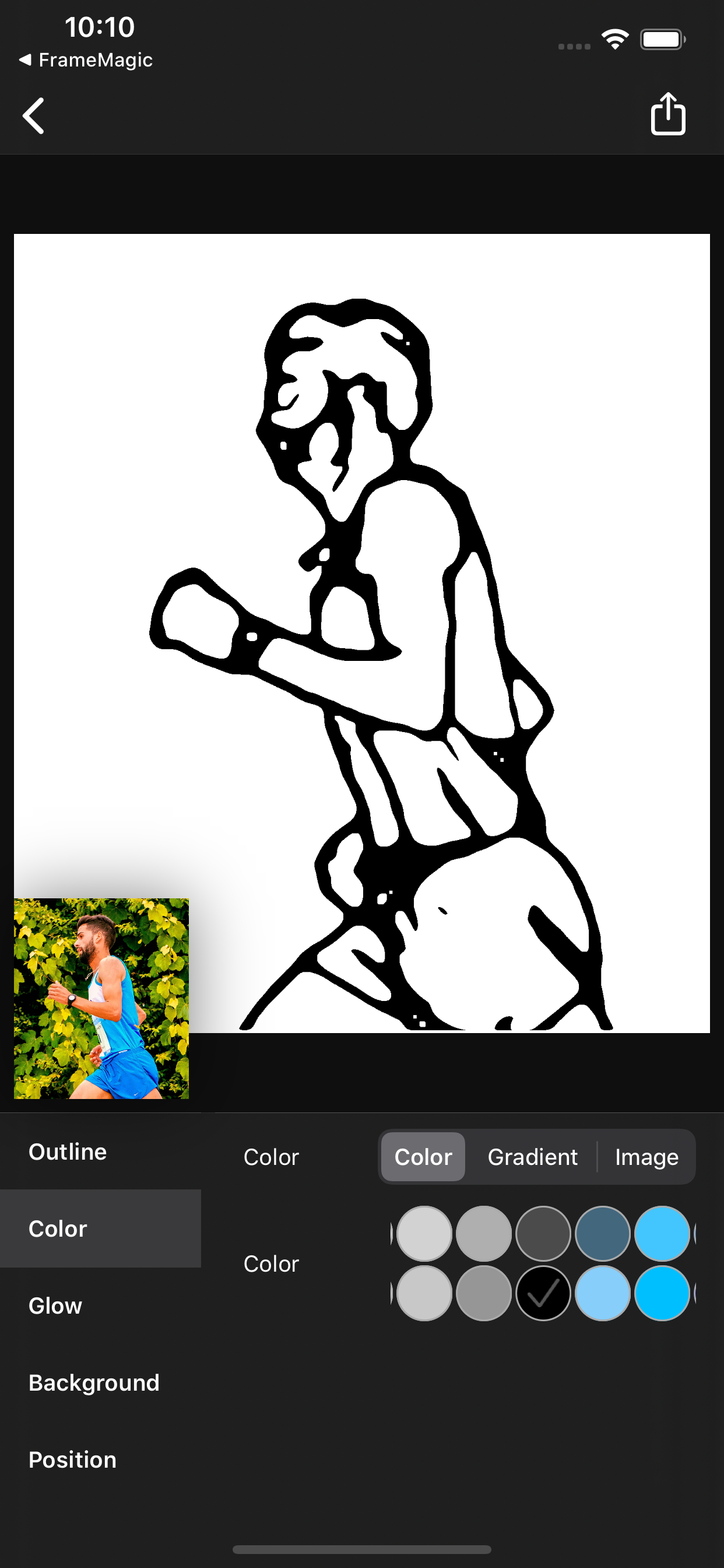 Outline Photo Effect - Edge Fx