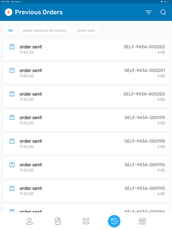 Screenshot #6 pour SelfOrder App