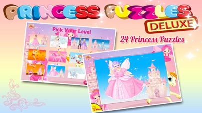 Screenshot #3 pour Puzzles de Princesses Deluxe