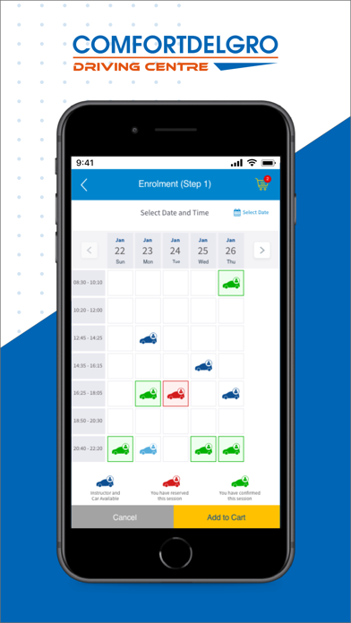 Screenshot #1 pour ComfortDelGro Driving Centre
