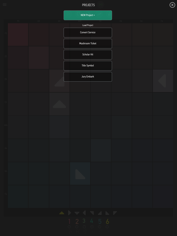 Padal iPad screenshot 5 - Music app