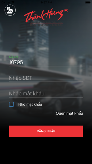 Taxi Tải Thành Hưng Driver