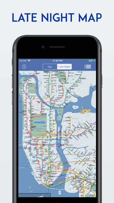 New York Subway Map MTA NYC Screenshot