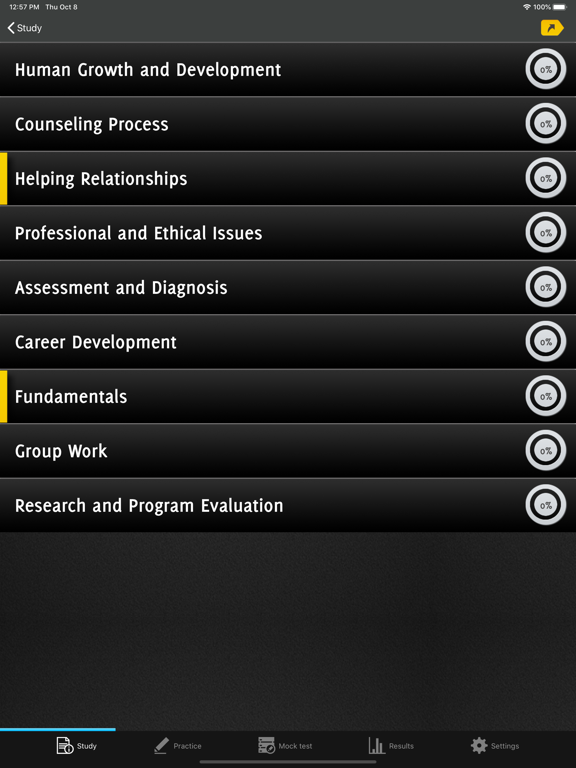 Screenshot #6 pour NCE Counselor Exam Practice -