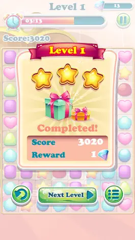 Game screenshot 100% Sweet Candy match 3 hack