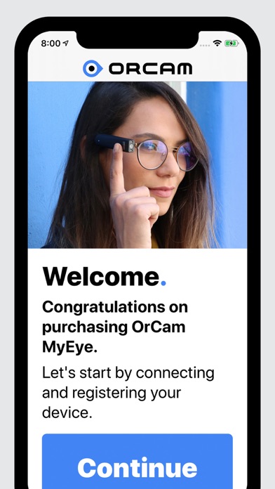 OrCamMyEye Screenshot