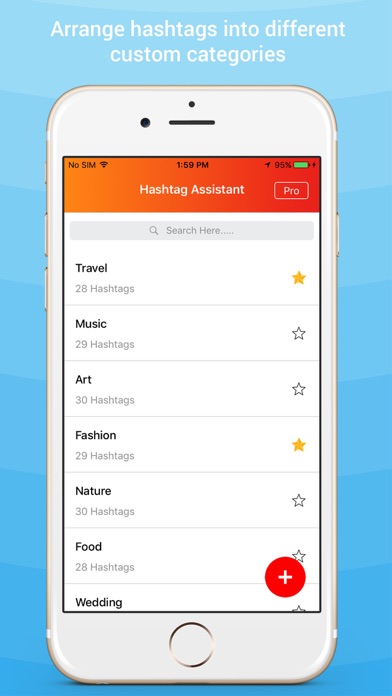 Screenshot #1 pour Hashtag Organizer