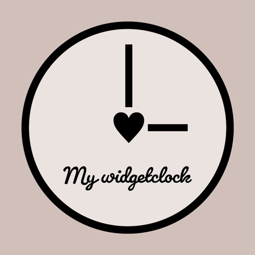 My widget clock - ウィジェット時計 -