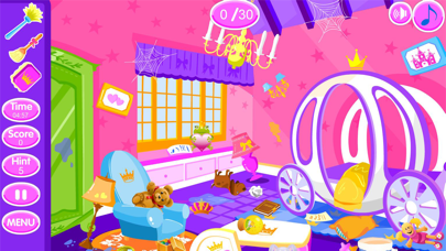 Princess room cleanup games Screenshot