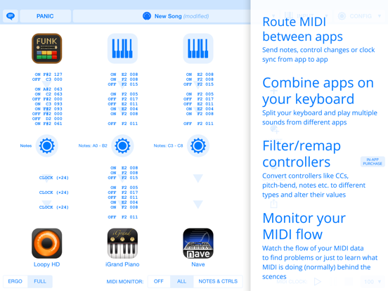 Screenshot #1 for Midiflow