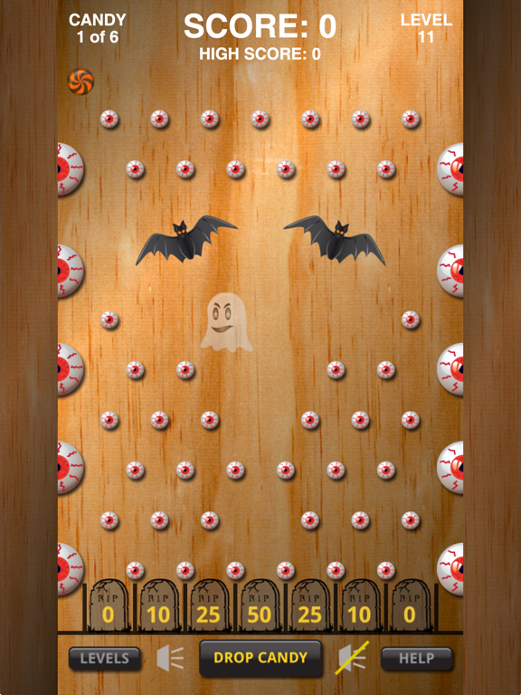 Screenshot #4 pour Halloween Candy Drop Pachinko