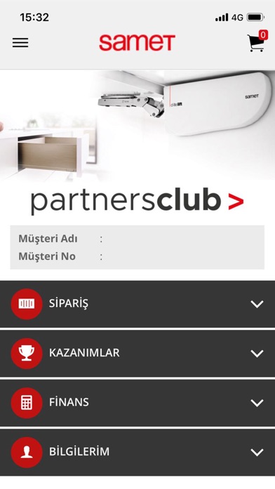 Samet Partners Club Screenshot
