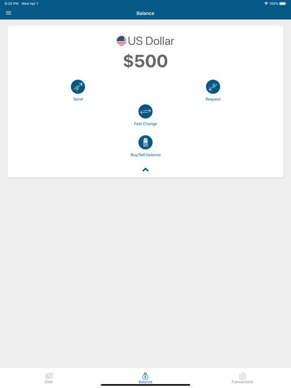 MoneyClick iPad screenshot 5 - Finance app