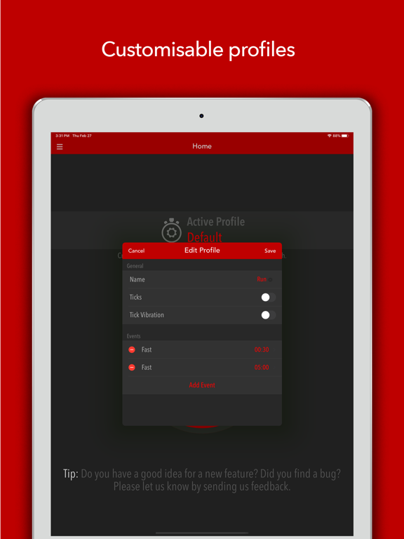 Super Stopwatch PRO iPad screenshot 4 - Utilities app
