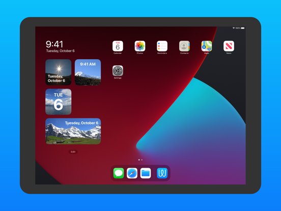 Widget - Add to Home Screen iPad app afbeelding 5
