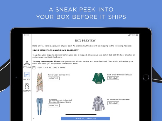 DAILYLOOK iPad screenshot 5 - Shopping app