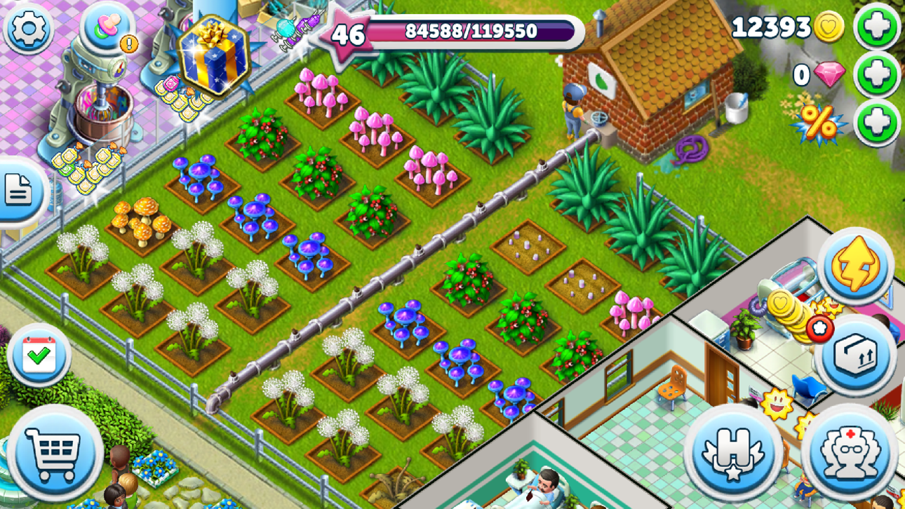 My Hospital: Build. Farm. Heal - Free Hack screenshot 6 - iOS game interface