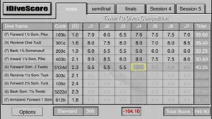 iDiveScore screenshot 1