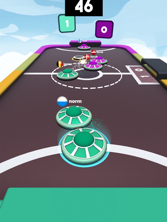 Pucks.IO iPad screenshot