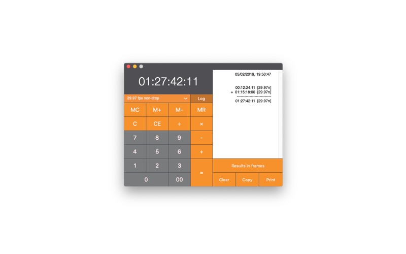 Screenshot #2 pour Timecode Calculator