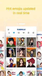 funmoji - customized avatar! iphone screenshot 3