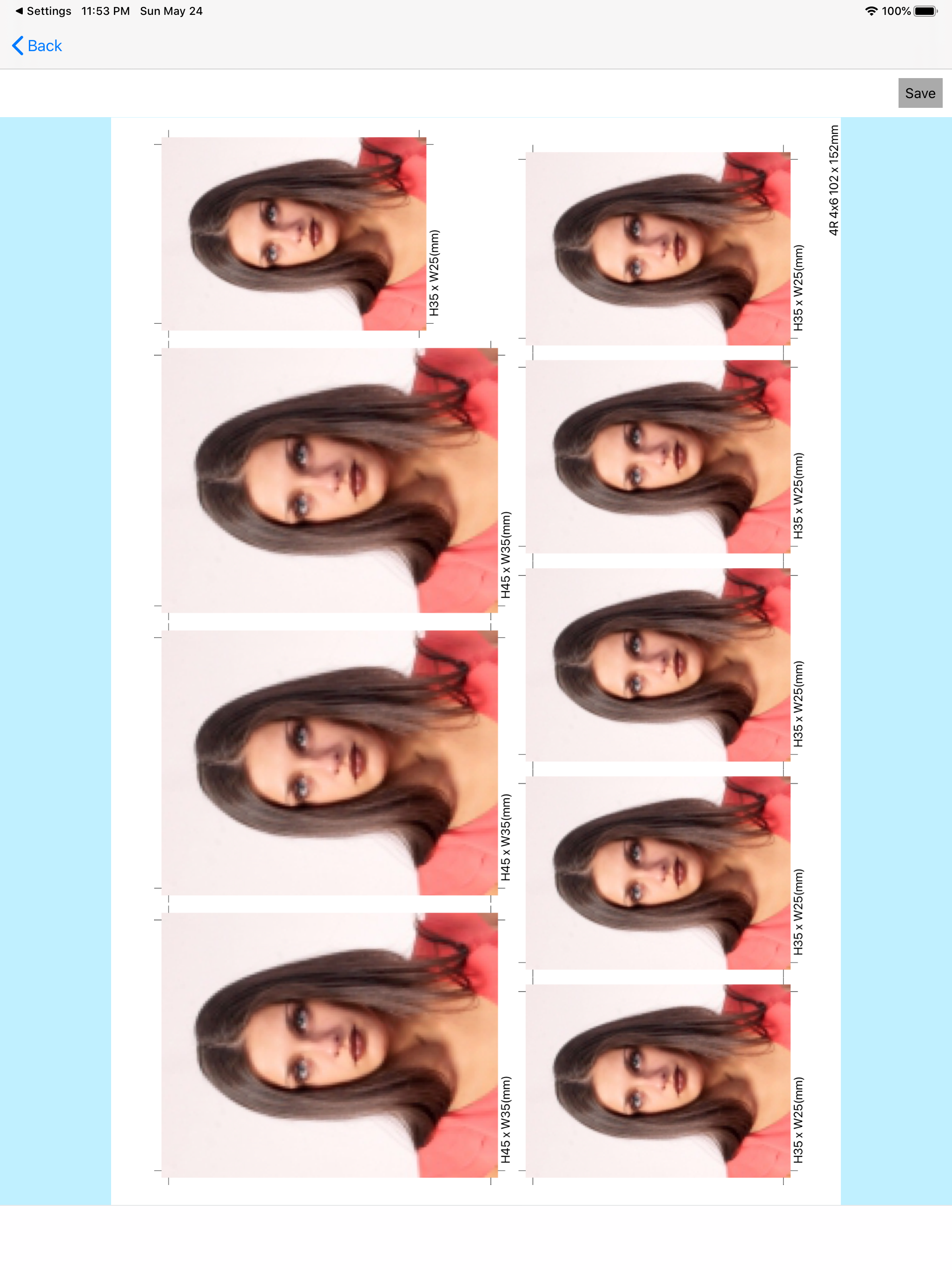 ID Photo application