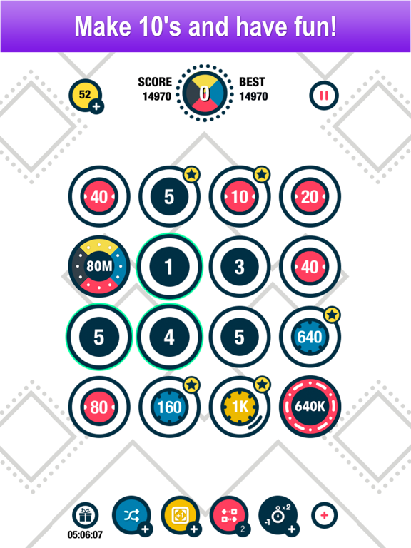 Screenshot #4 pour Decuria - Crazy 10s Mania