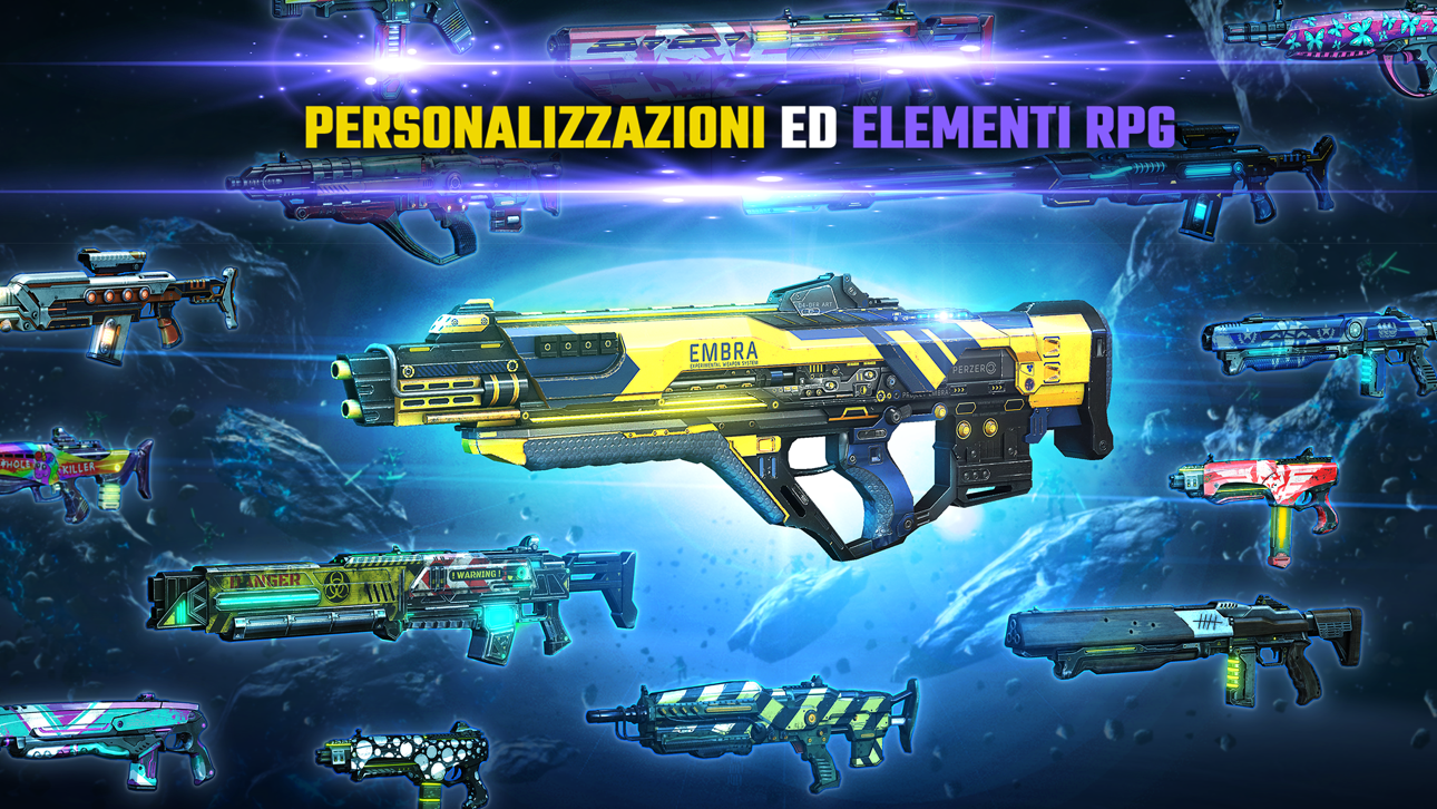 Shadowgun Legends: Online FPS iOS Mod IPA screenshot 4 - iOS game interface